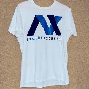 A X Armani Exchange Logo Tee